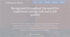 Desktop Screenshot of characterboats.co.uk